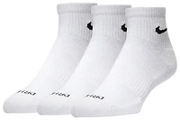 Nike 3 Pack Dri-FIT Plus Quarter Socks  - Men's
