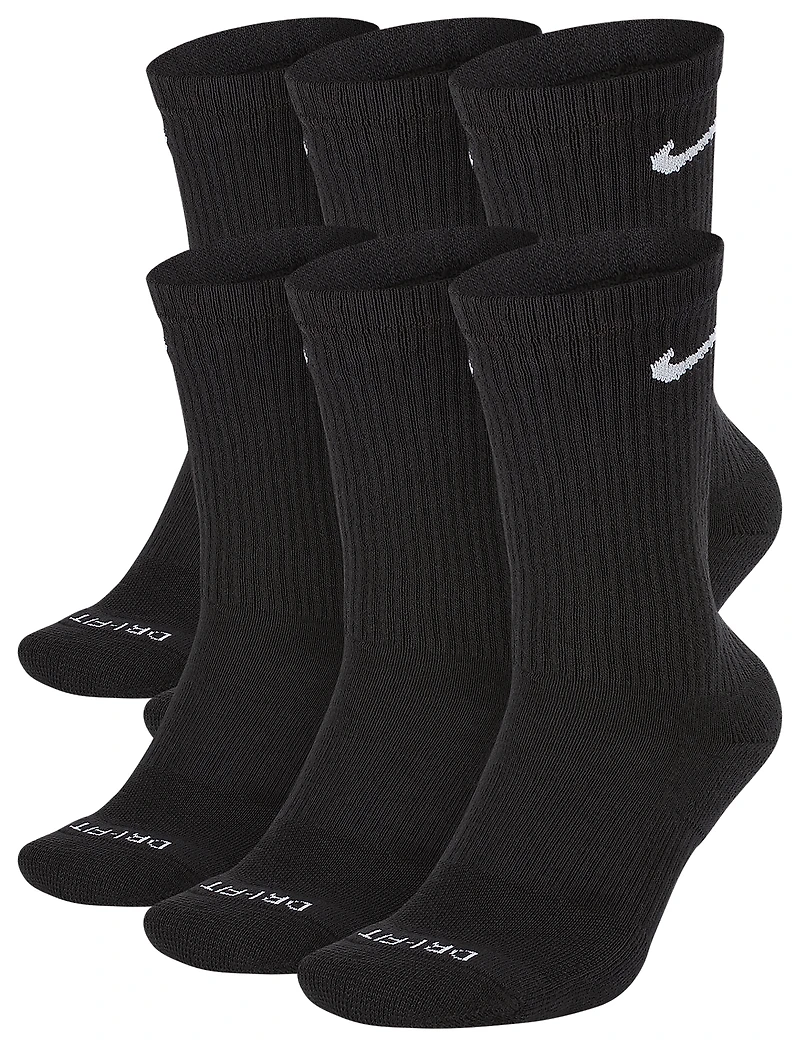 Nike 6 Pack Everyday Plus Cushioned Socks - Men's