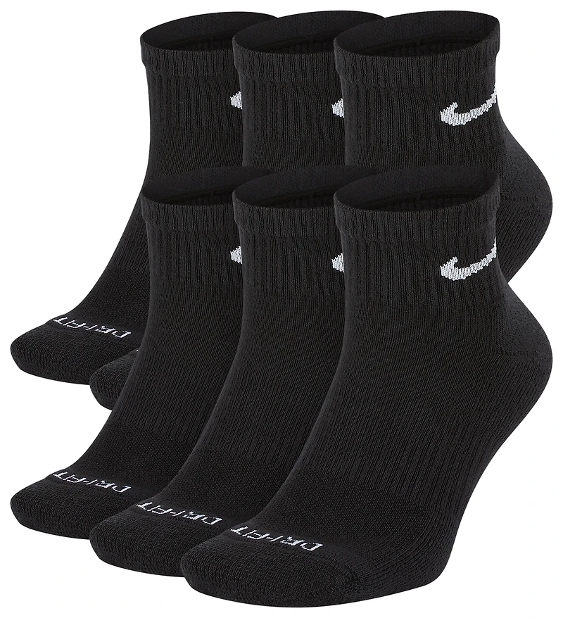 Nike 6 Pack Dri-FIT Plus Quarter Socks