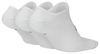 Nike 3 Pack No Show Socks  - Men's
