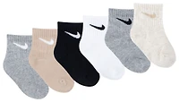 Nike Swoosh Ankle Sock 6 Pack  - Boys' Infant