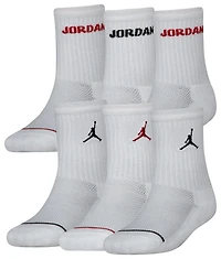 Jordan 6 Pack Crew Socks  - Youth