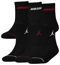 Jordan 6 Pack Crew Socks  - Youth