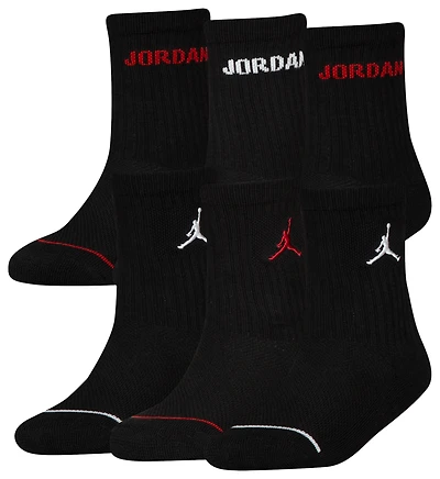 Jordan 6 Pack Crew Socks  - Youth