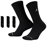 Jordan Every Day Cushioned Crew 3 Pack Socks  - Men's