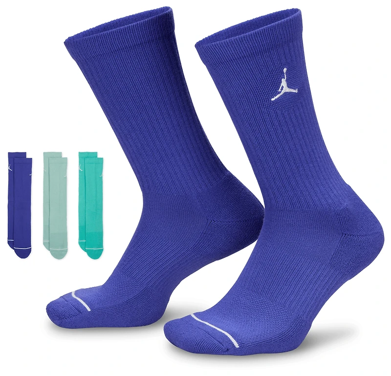 Jordan Every Day Cushioned Crew 3 Pack Socks - Men's