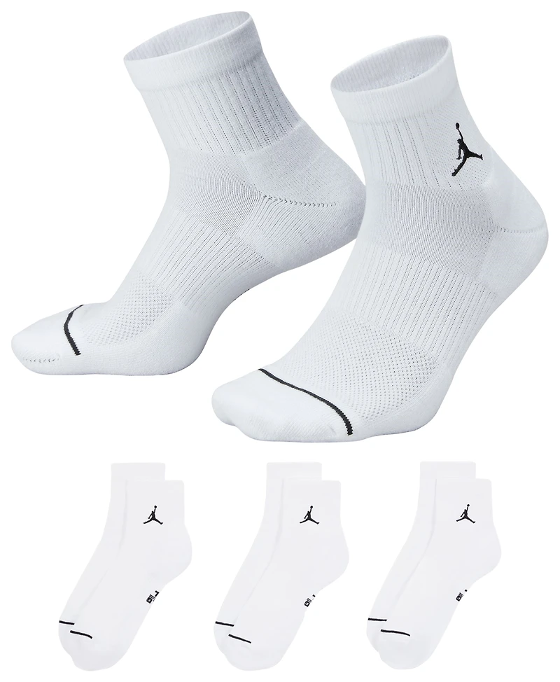 Jordan Every Day Cushioned Ankle 3 Pack  - Men's