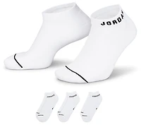 Jordan Everyday Cushioned Poly 3-Pack No Show Socks  - Men's