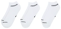 Jordan Paquet de 3 paires chaussettes invisibles en polyester matelassées Everyday - Pour hommes