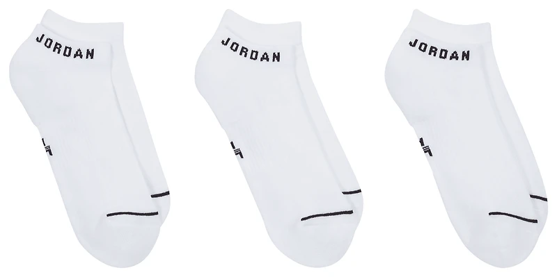 Jordan Paquet de 3 paires chaussettes invisibles en polyester matelassées Everyday - Pour hommes
