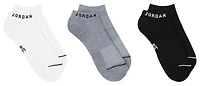 Jordan Everyday Cushioned Poly No Show Socks 3 Pack  - Boys' Grade School