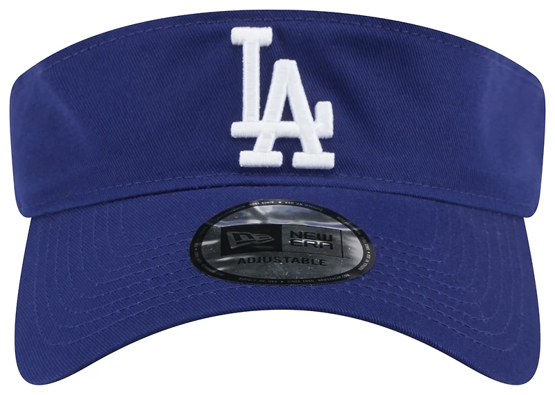 New Era Dodgers Visor  - Women's