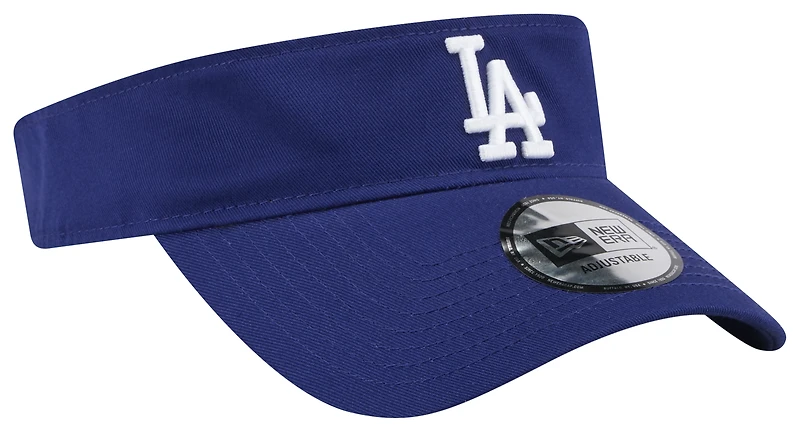 New Era Dodgers Visor  - Women's