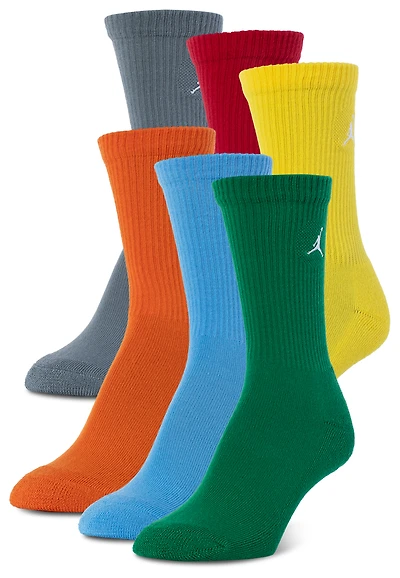 Jordan Legend Crew Socks 6-Pack  - Boys' Grade School