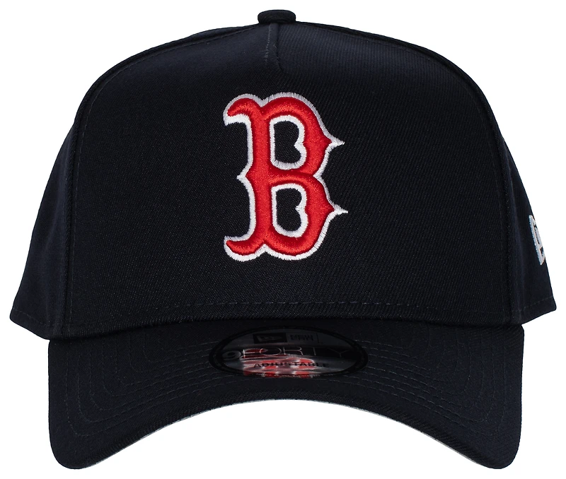 New Era Red Sox A Frame Cap  - Men's