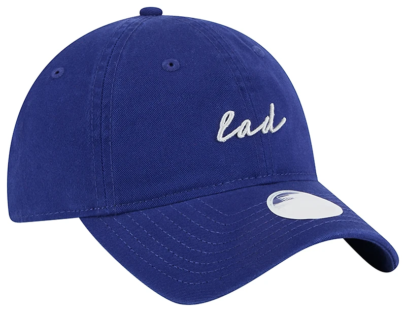 New Era Dodgers 9Twenty Script Cap  - Women's