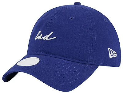 New Era Dodgers 9Twenty Script Cap  - Women's