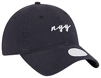 New Era Yankees 9Twenty Script Cap  - Women's