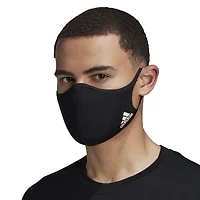 adidas 3 Pack Face Mask  - Adult