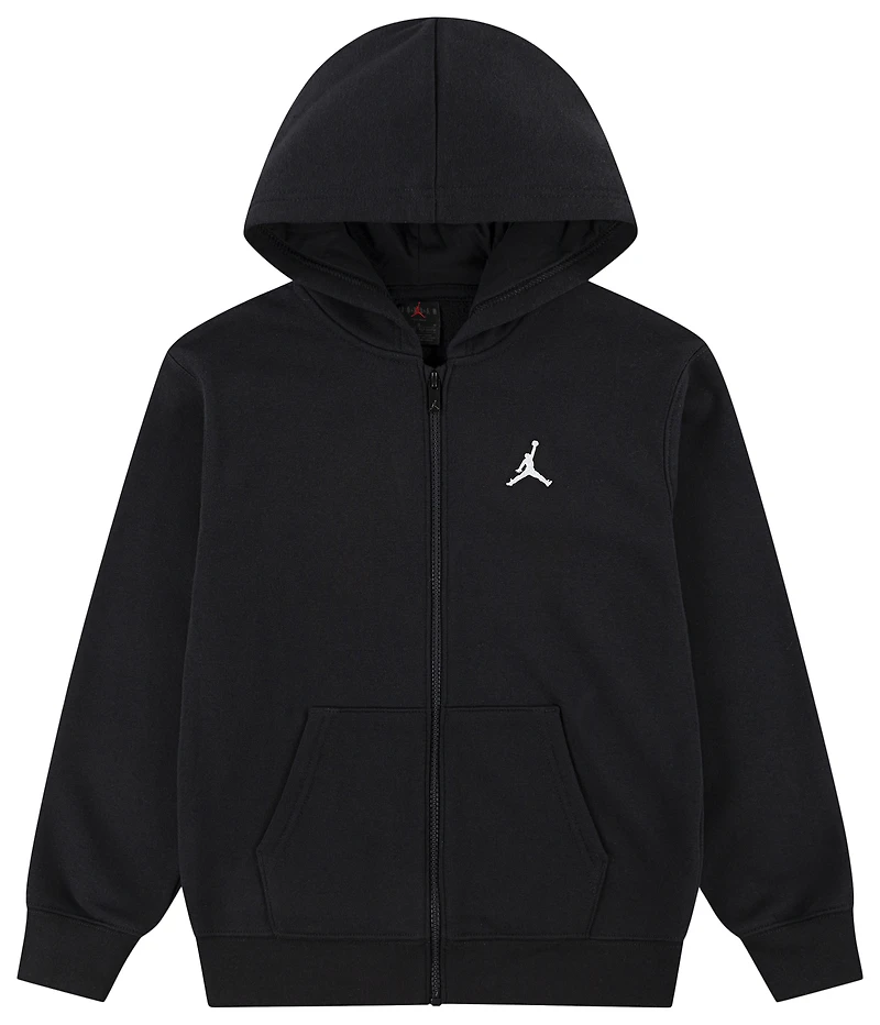 Jordan Boys Brooklyn Full-Zip Fleece - Boys' Grade School Black