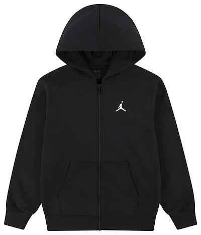 Jordan Boys Brooklyn Full-Zip Fleece - Boys' Grade School Black