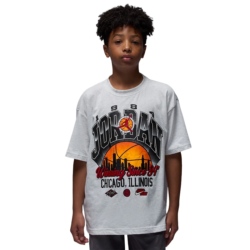 Jordan Skyline Wins T-Shirt - Boys' Grade School