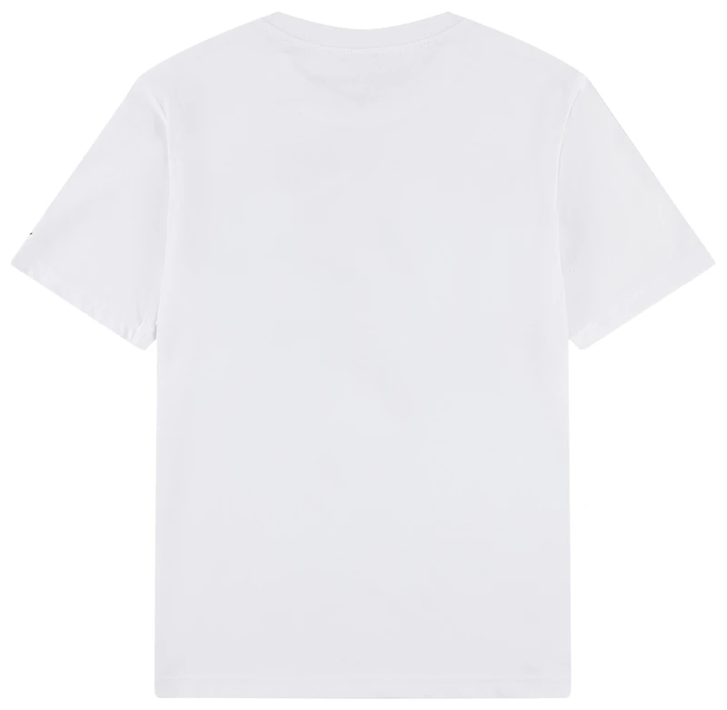 Jordan Boys Cherry Dice Short Sleeve T-Shirt - Boys' Grade School White/White