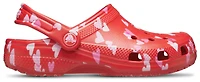 Crocs Girls Classic Valentines Day Hearts Clogs - Girls' Grade School Shoes Red/Pink/White