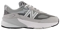 New Balance Boys 990 V6 - Boys' Grade School Running Shoes Grey/Grey