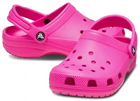 Crocs Girls Classic Clogs - Girls' Preschool Shoes Pink Crush/Pink Crush