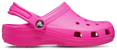 Crocs Girls Classic Clogs - Girls' Preschool Shoes Pink Crush/Pink Crush