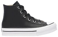Converse Girls Chuck Taylor All Star Eva Lift Leather - Girls' Preschool Shoes Ivory/Black