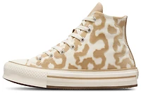 Converse Girls CTAS Eva Lift - Girls' Grade School Basketball Shoes Warm Quarry/Egret/Egret