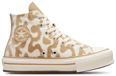 Converse Girls CTAS Eva Lift - Girls' Grade School Basketball Shoes Warm Quarry/Egret/Egret