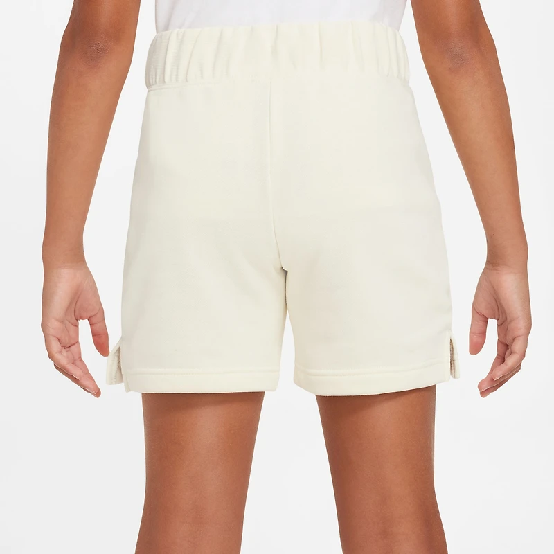 Nike NSW Club FT 5" Shorts - Girls' Grade School