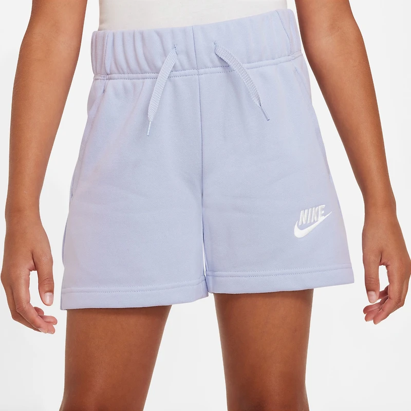Nike NSW Club FT 5" Shorts - Girls' Grade School