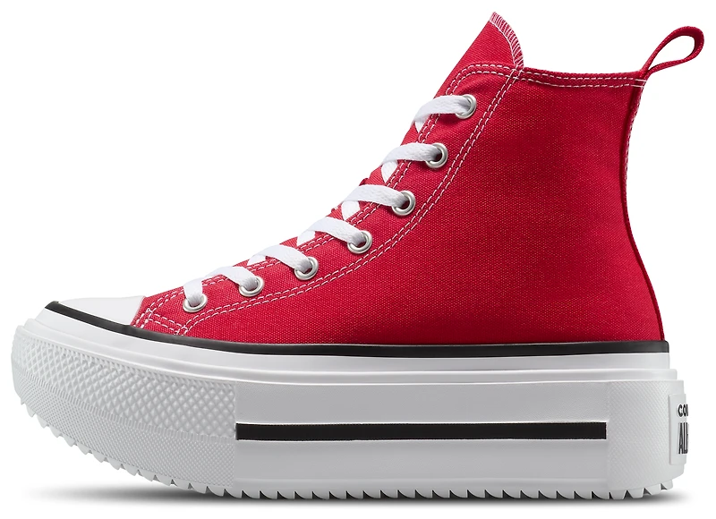 Converse Boys Lift Double Stack Hi - Boys' Grade School Shoes Red/White