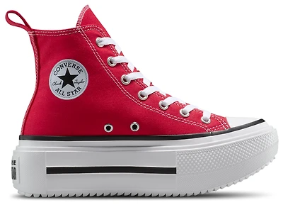Converse Boys Lift Double Stack Hi - Boys' Grade School Shoes Red/White