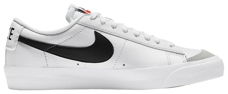 Nike Boys Blazer Low '77 - Boys' Grade School Shoes White/Black/Orange