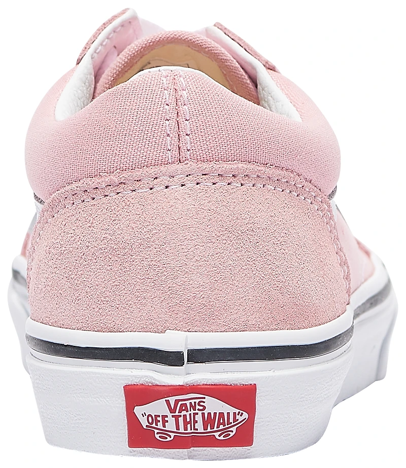 Vans Girls Old Skool - Girls' Grade School Shoes Pink/White
