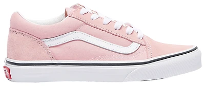 Vans Girls Old Skool - Girls' Grade School Shoes Pink/White