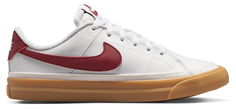 Nike Boys Court Legacy - Boys' Grade School Shoes Gum Yellow/White/Team Red