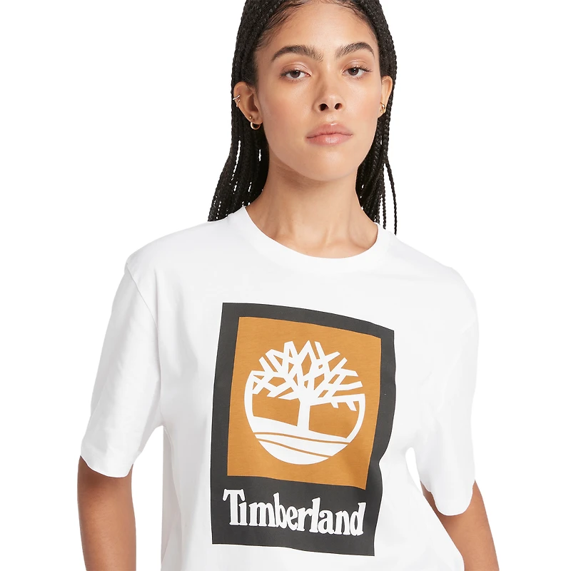 Timberland Square Stack Logo Short-Sleeve T-Shirt - Men's