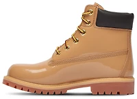 Timberland Boys Premium 6" Waterproof Patent Leather Boots - Boys' Grade School Finch