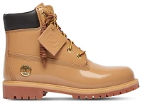 Timberland Boys Premium 6" Waterproof Patent Leather Boots - Boys' Grade School Finch