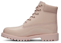Timberland Girls Premium 6" Waterproof Patent Leather Boots - Girls' Grade School Pink/Pink