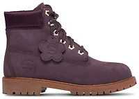 Timberland Girls Premium 6" Waterproof Boots - Girls' Grade School Purple/Black