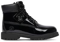 Timberland Boys Premium 6" Waterproof Patent Leather Boots - Boys' Grade School Black/Black