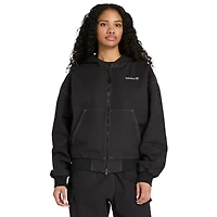 Timberland Washed Duck Canvas Hooded Bomber - Men's