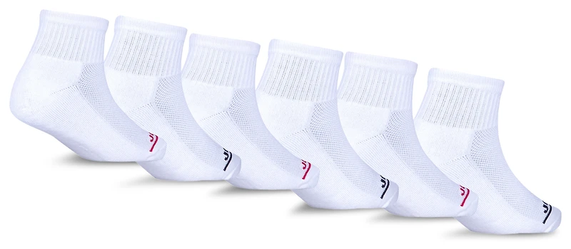 Jordan Boys Jordan Legend Ankle 6-Pack Socks - Boys' Grade School White/White Size M